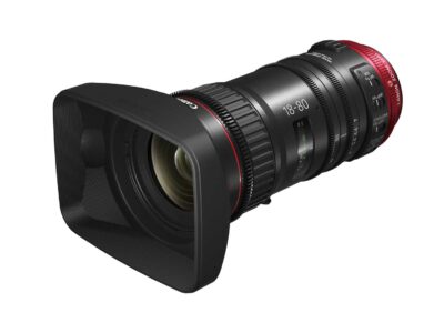 Canon CN-E 18-80mm T4.4 COMPACT-SERVO Cinema Zoom Lens - S35 EF