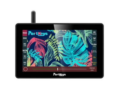 Portkeys PK-BM5 III-WR 5" Monitor with Red Komodo Wireless Control